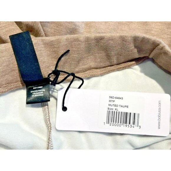 NWT Revolve Brand Bobi XL Muted Taupe Beige Soft Comfy‎ Fuzzy Lounge Sweat Pants - Picture 5 of 5